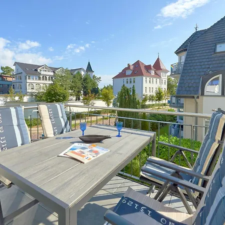 Apartment Beatrice In - Wg 8 Mit Balkon Und Kleinem Meerblick Binz