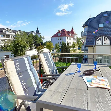 Beatrice In - Wg 8 Mit Balkon Und Kleinem Meerblick Binz