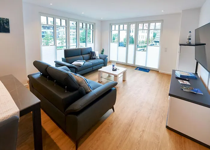 Beatrice In - Wg 8 Mit Balkon Und Kleinem Meerblick Apartament