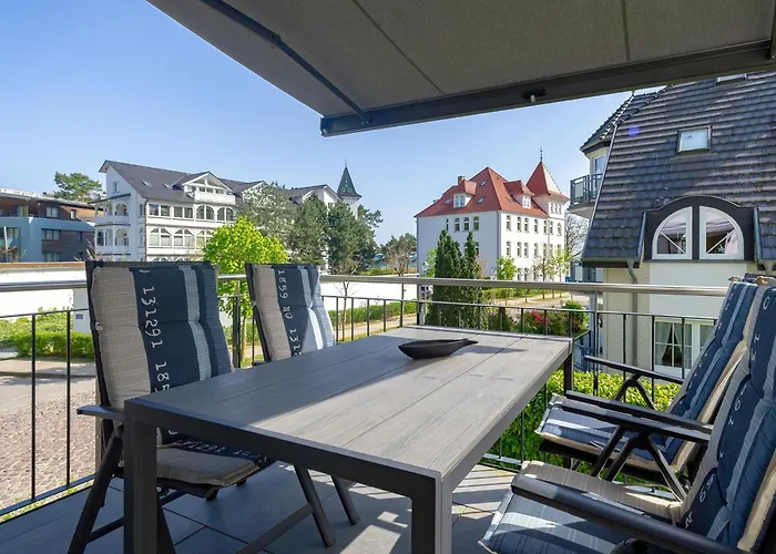 Beatrice In - Wg 8 Mit Balkon Und Kleinem Meerblick Apartament Binz